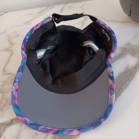 Adidas Climacool Black Multi Stretch Adjustable Womens Baseball Cap Hat One Size - Picture 6 of 8